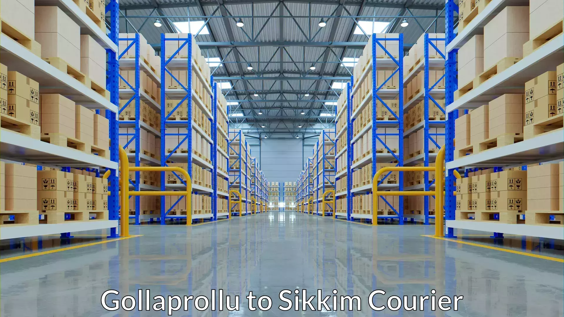 Efficient baggage transport Gollaprollu to NIT Sikkim