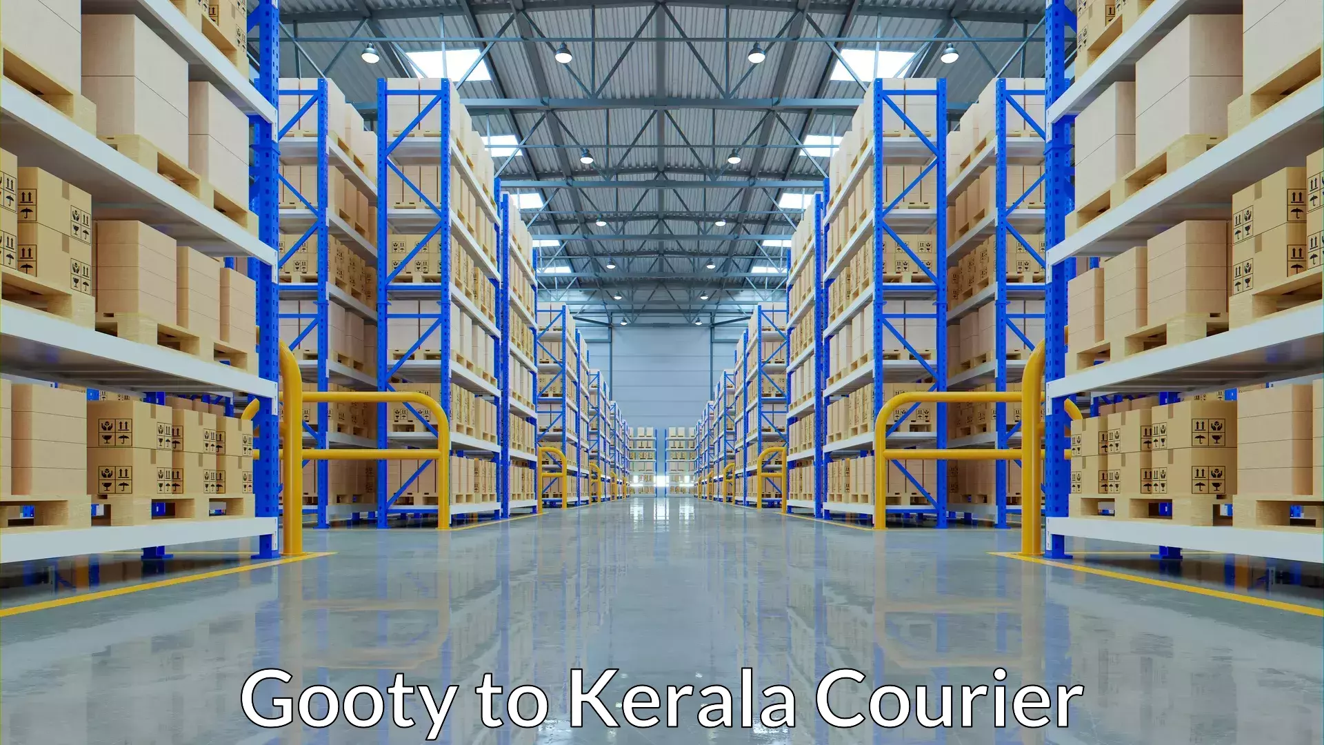 Comprehensive baggage courier Gooty to Kerala