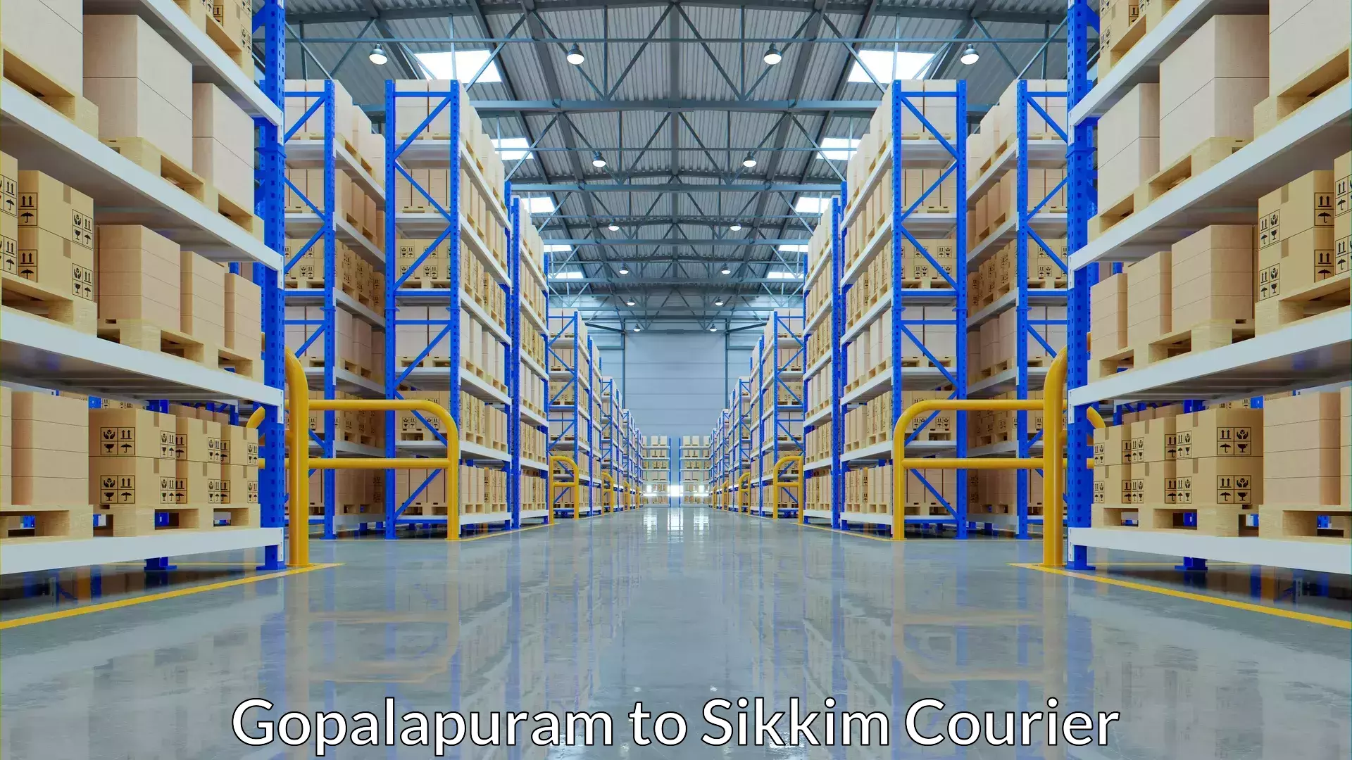 Luggage transport rates Gopalapuram to Sikkim