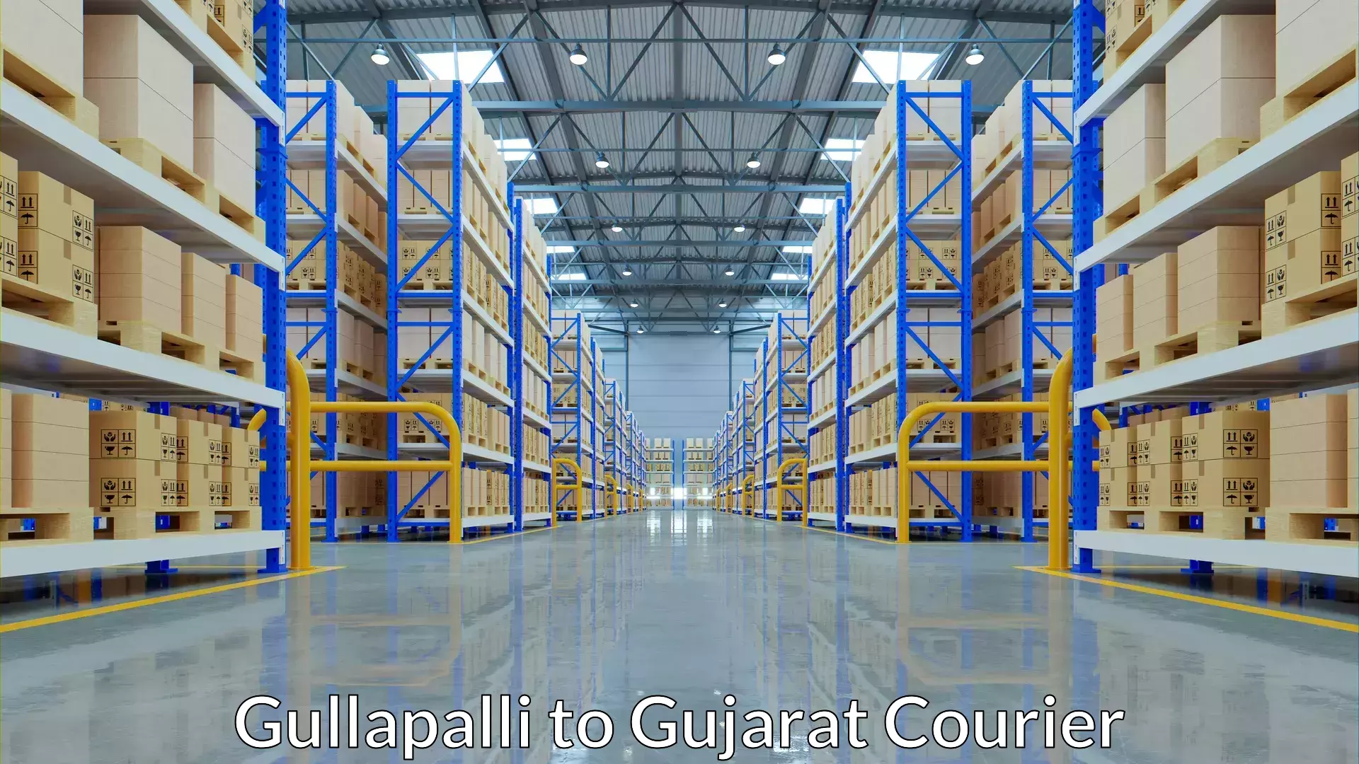 Direct baggage courier Gullapalli to Vyara