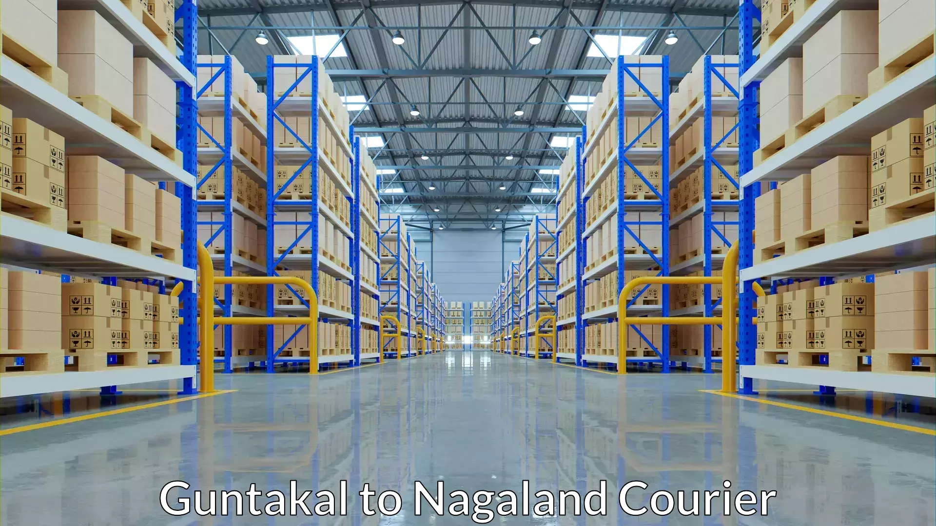 Bulk luggage shipping in Guntakal to Tuensang