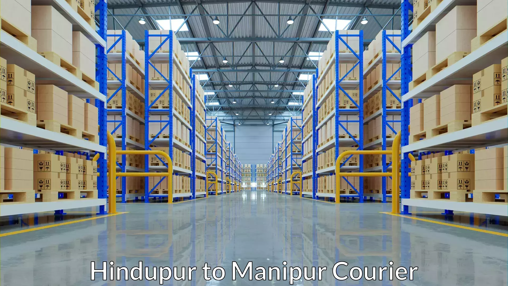 Baggage delivery estimate Hindupur to Manipur