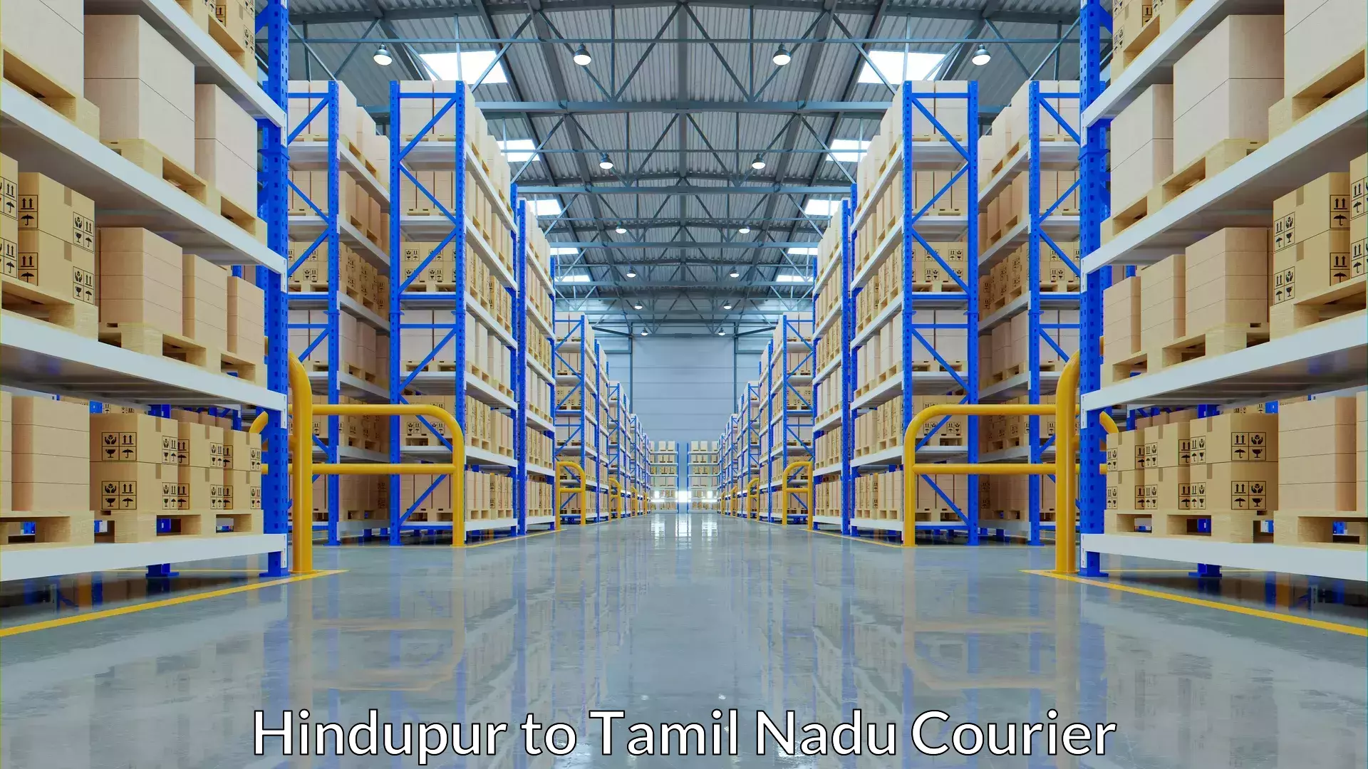 Single item baggage courier Hindupur to IIT Madras