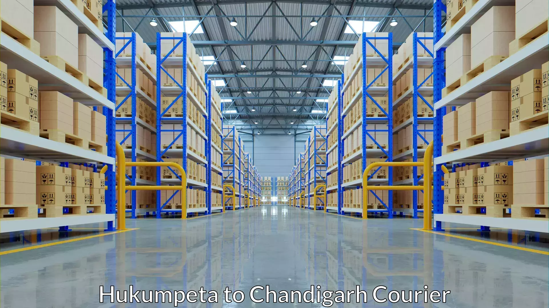 Premium luggage courier Hukumpeta to Chandigarh