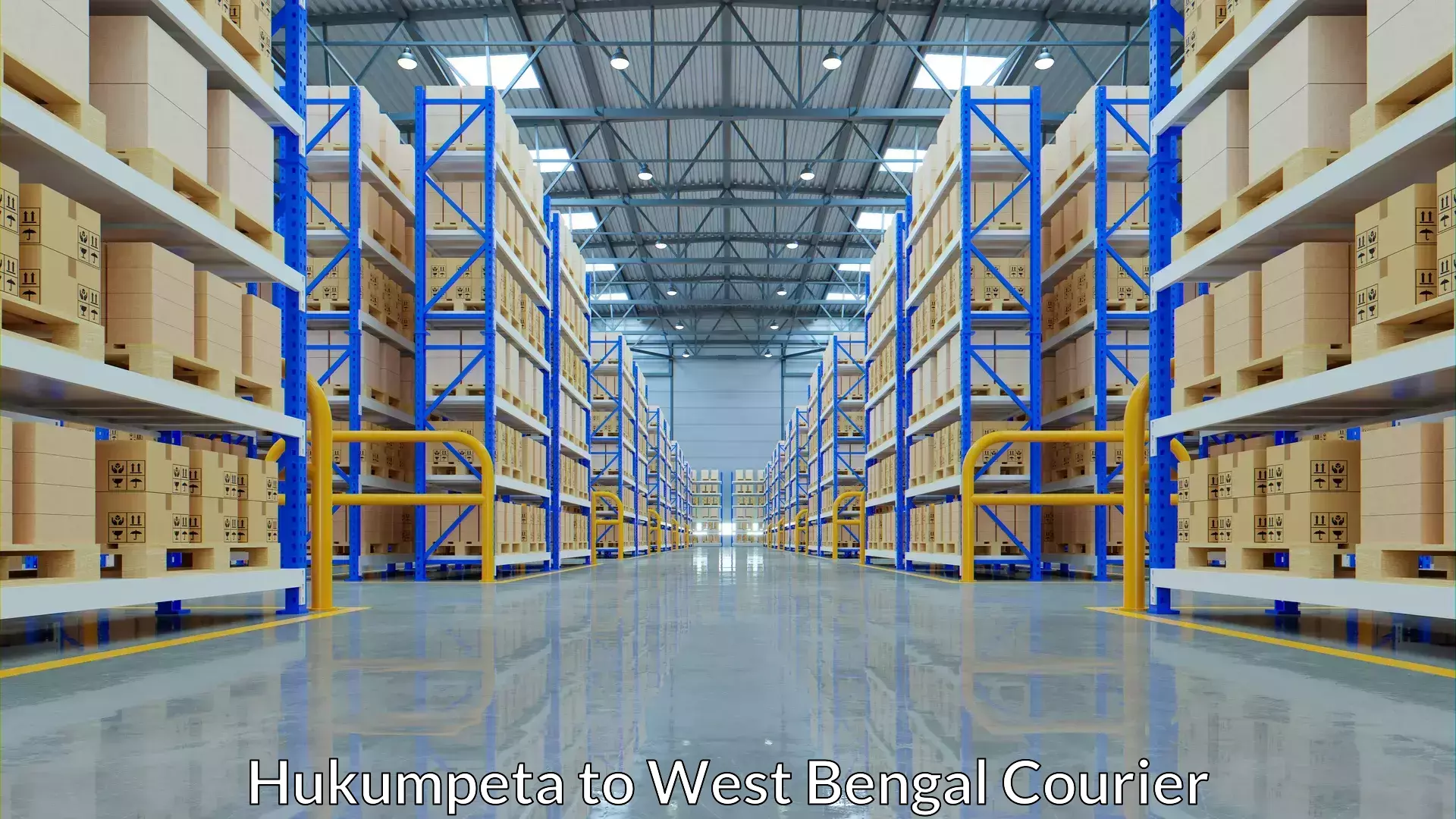 Baggage courier guide Hukumpeta to West Bengal