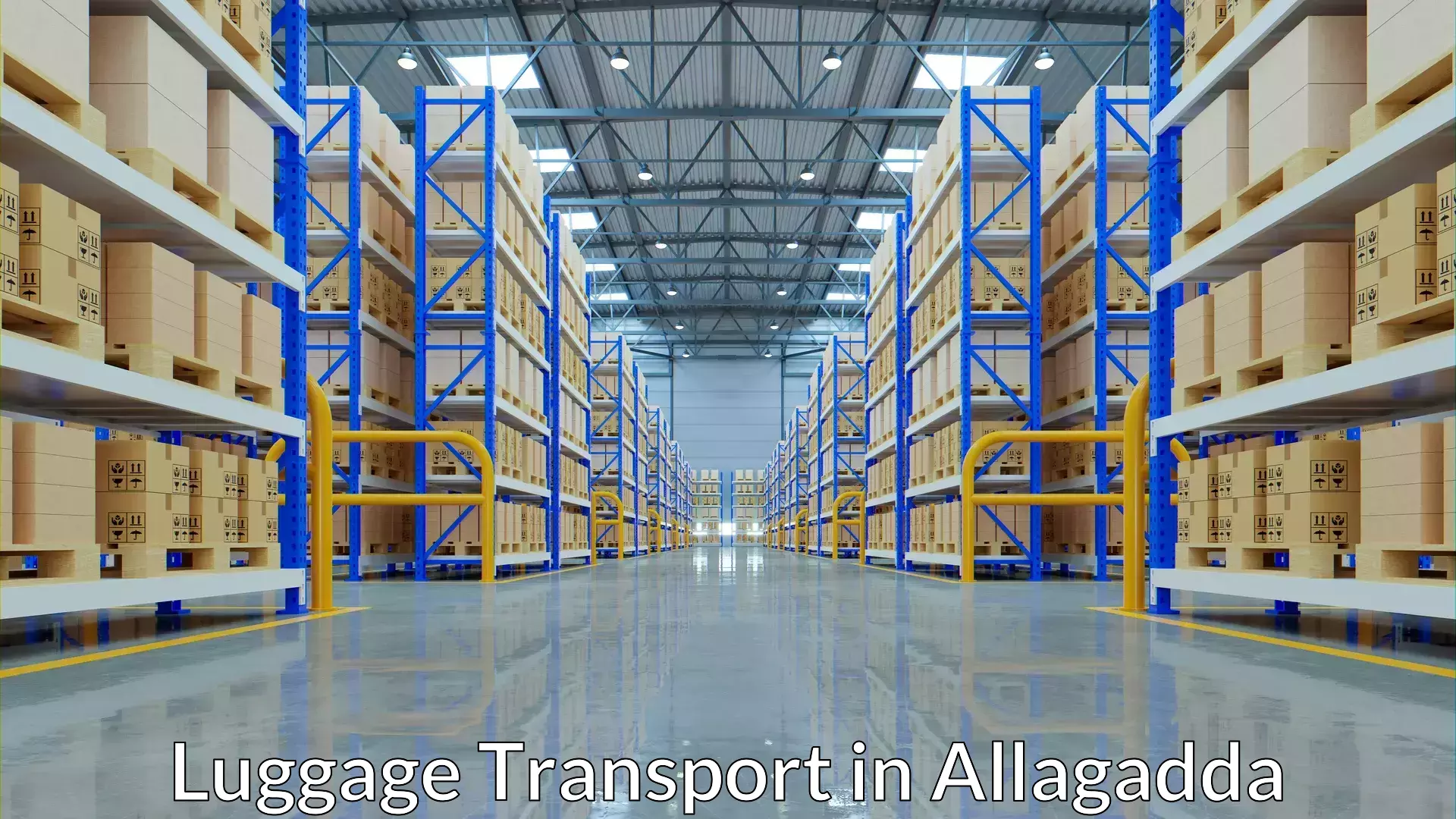 Business luggage transport in Allagadda