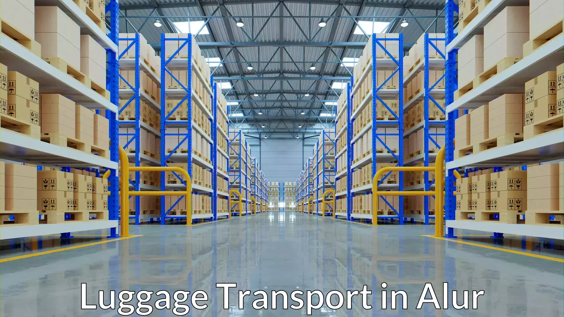 Baggage courier logistics in Alur