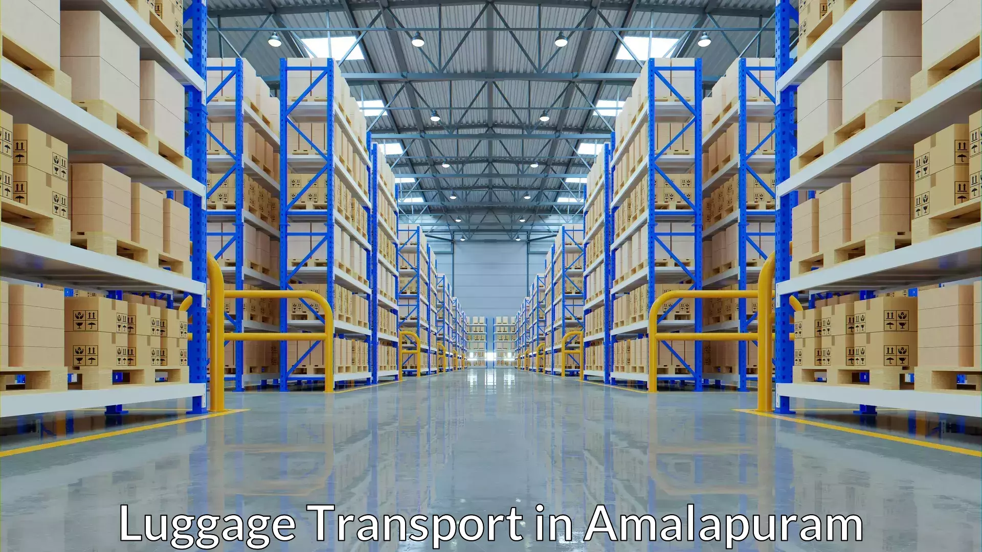 Baggage transport estimate in Amalapuram