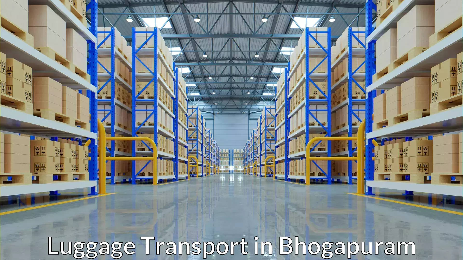 Luggage transport logistics in Bhogapuram