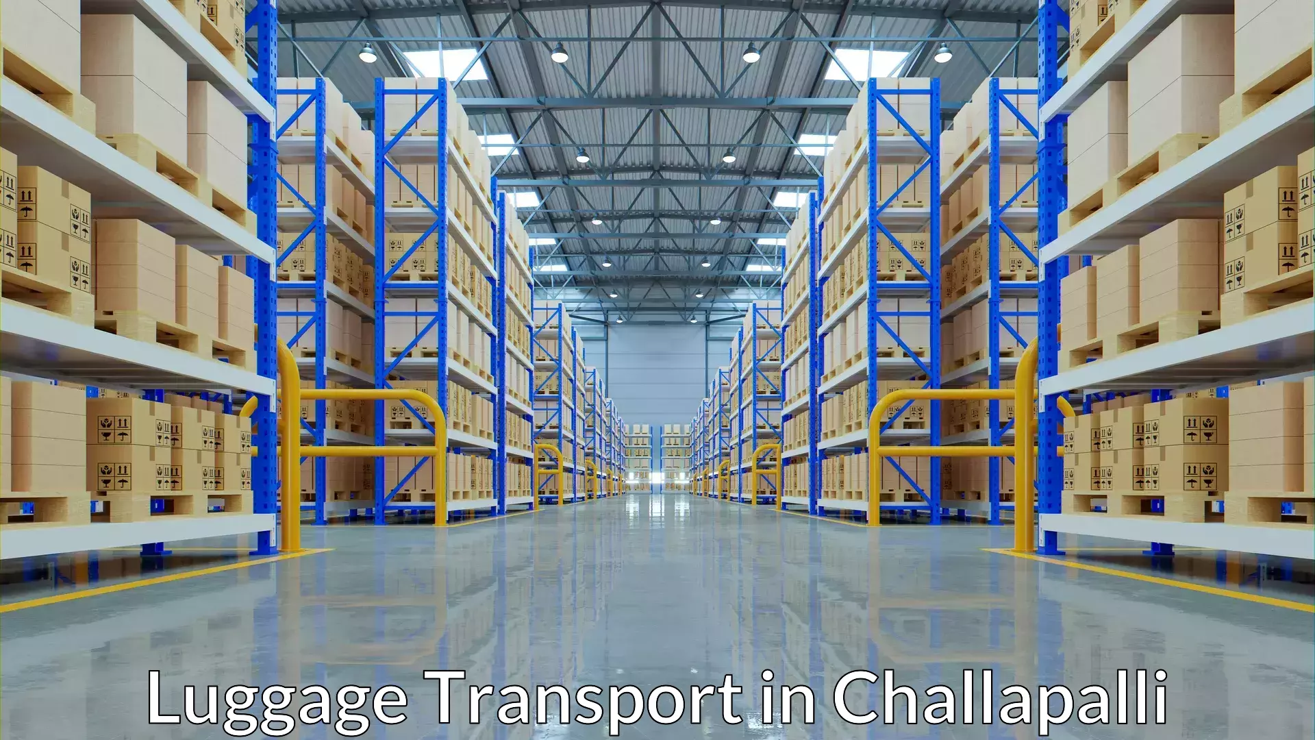 Baggage transport cost in Challapalli