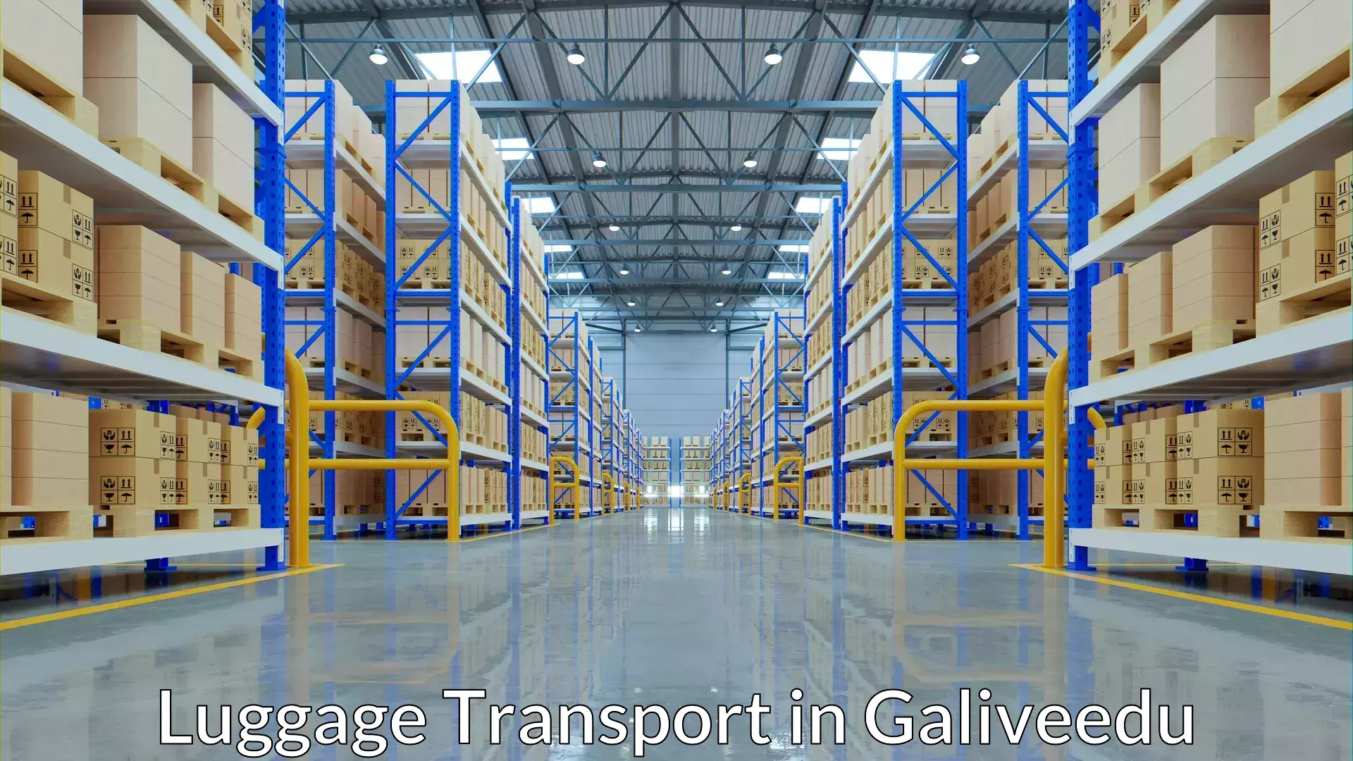 Baggage courier rates in Galiveedu