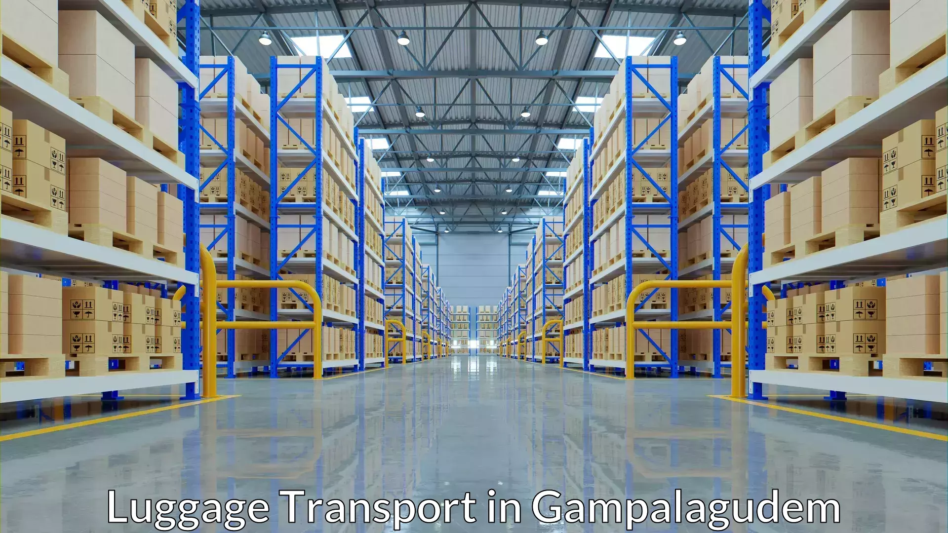 Luggage storage and delivery in Gampalagudem