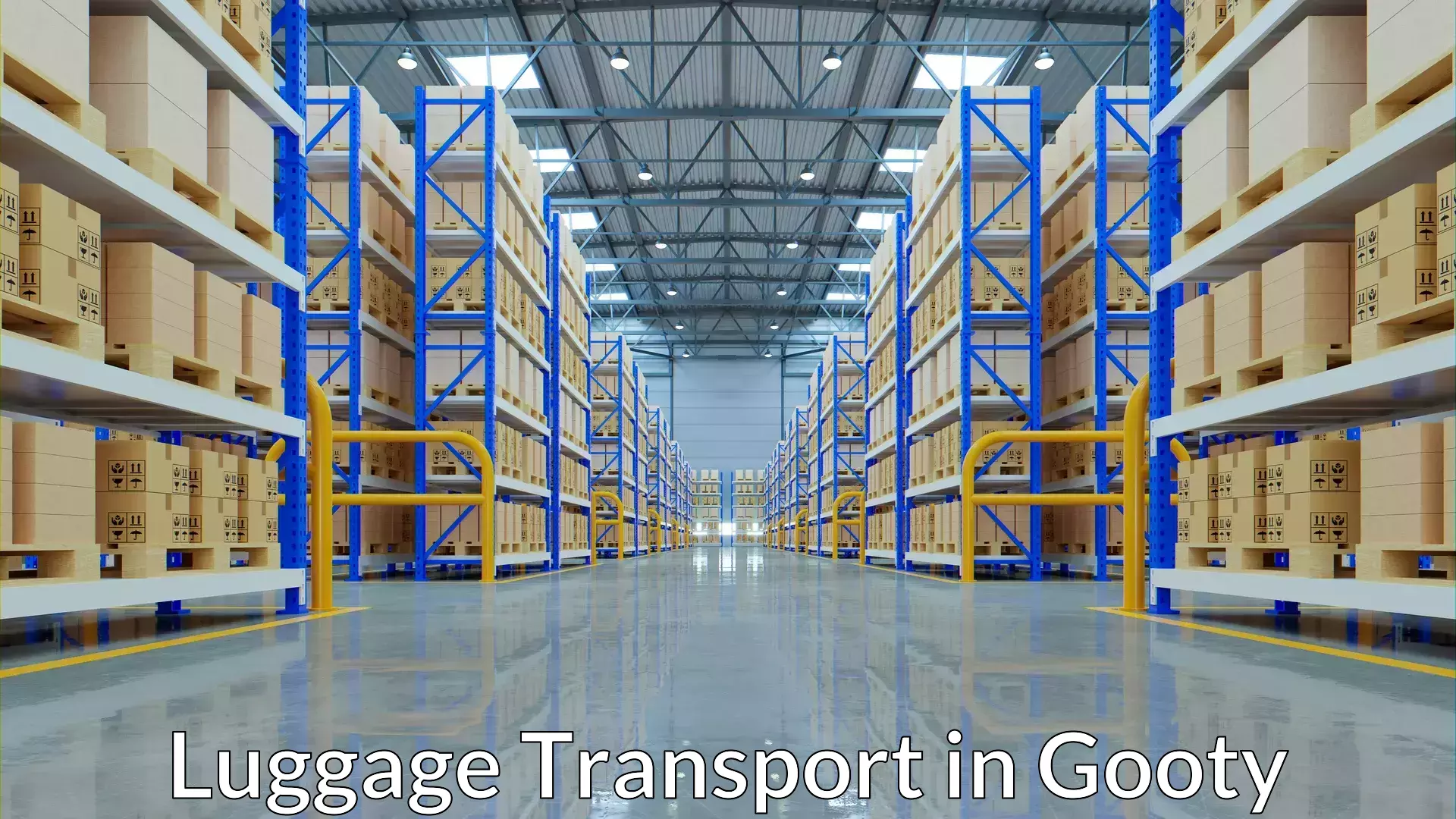 Luggage transport logistics in Gooty