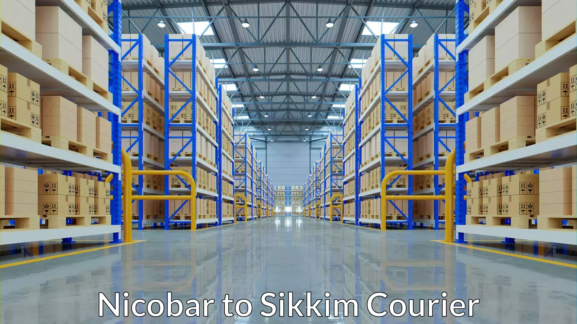 Baggage shipping logistics Nicobar to North Sikkim