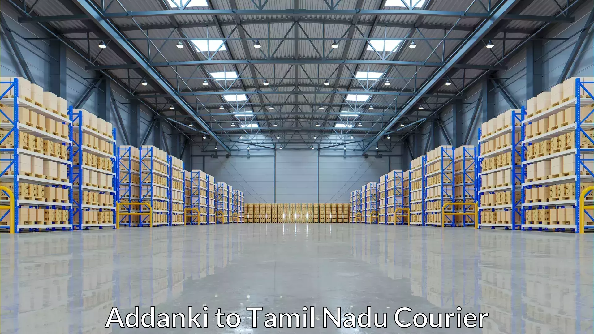 Versatile luggage courier in Addanki to Ennore Port Chennai