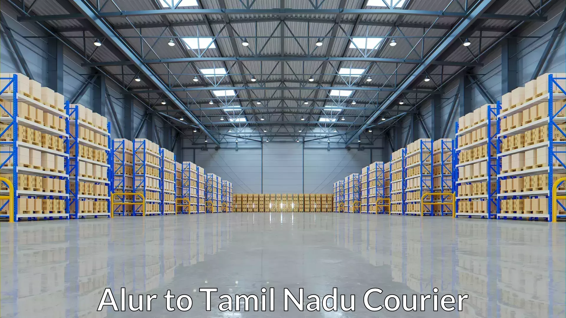 Baggage shipping optimization in Alur to Madurai Kamraj University