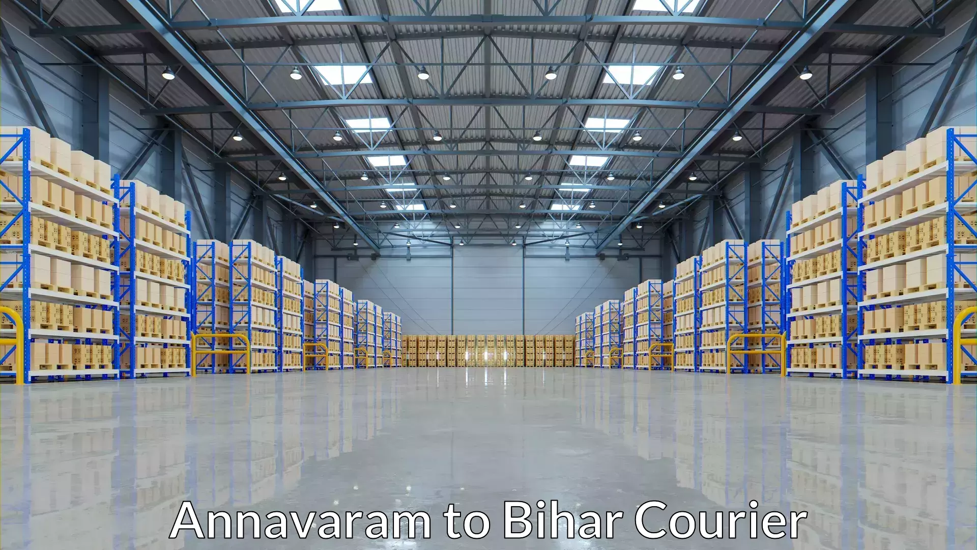 Group luggage shipping Annavaram to Tribeniganj