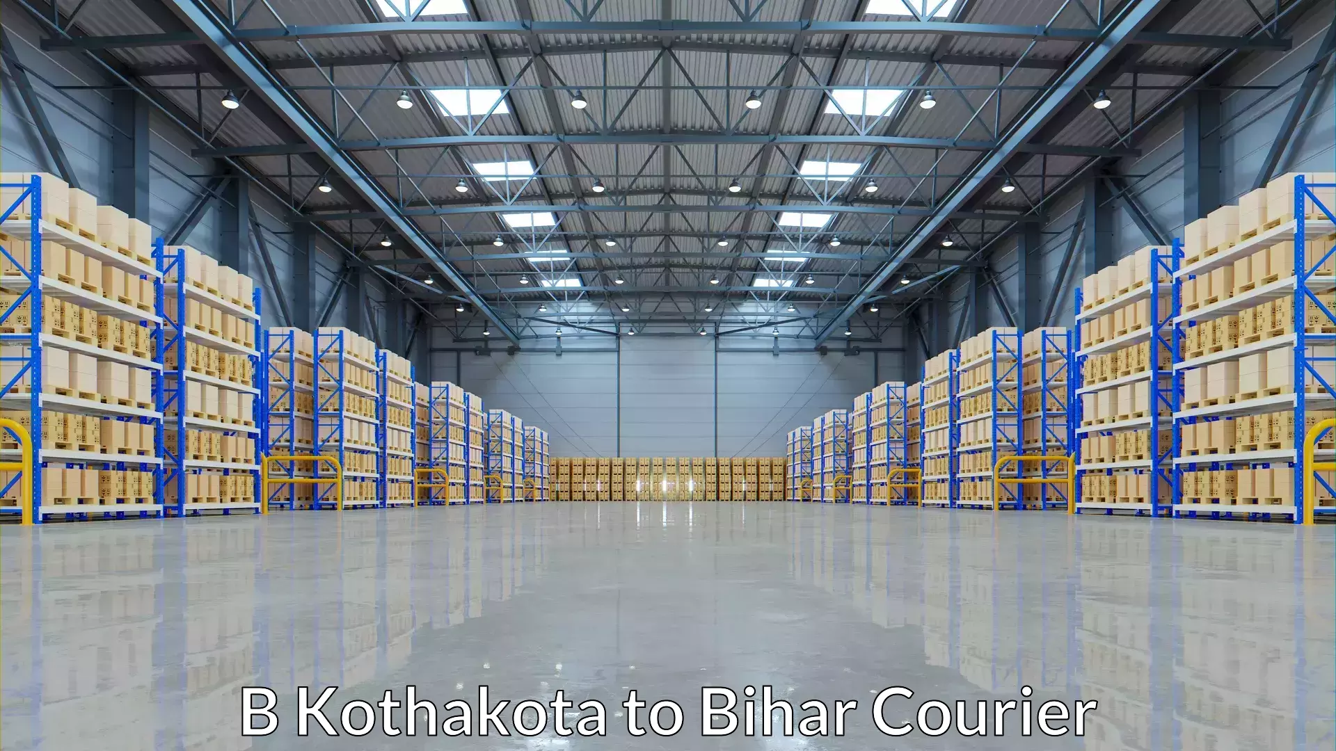 Premium luggage courier B Kothakota to Bihar