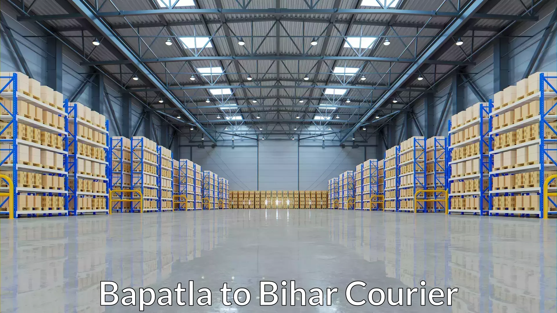 Holiday baggage shipping in Bapatla to Bihar