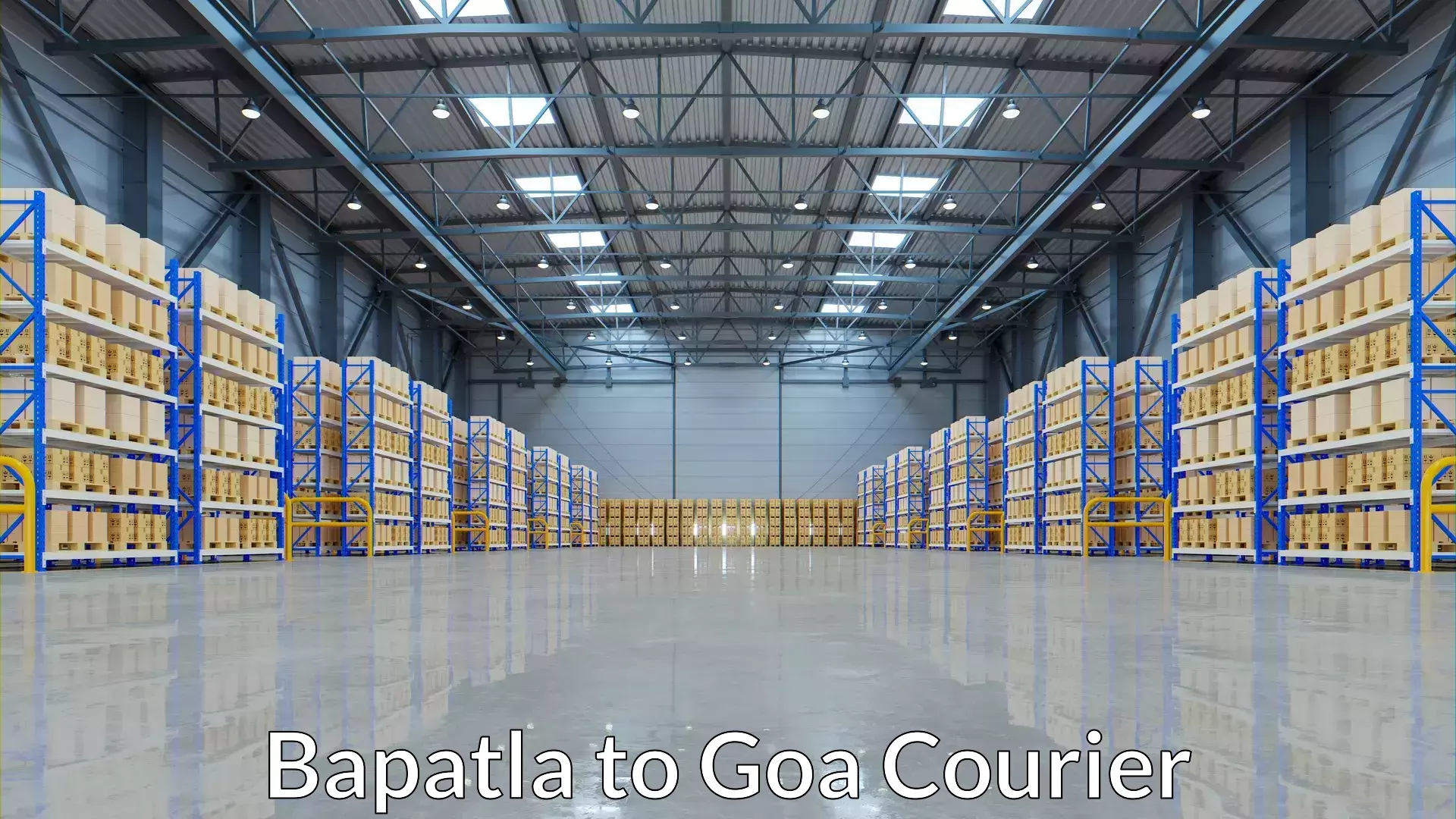 Baggage shipping service Bapatla to Goa