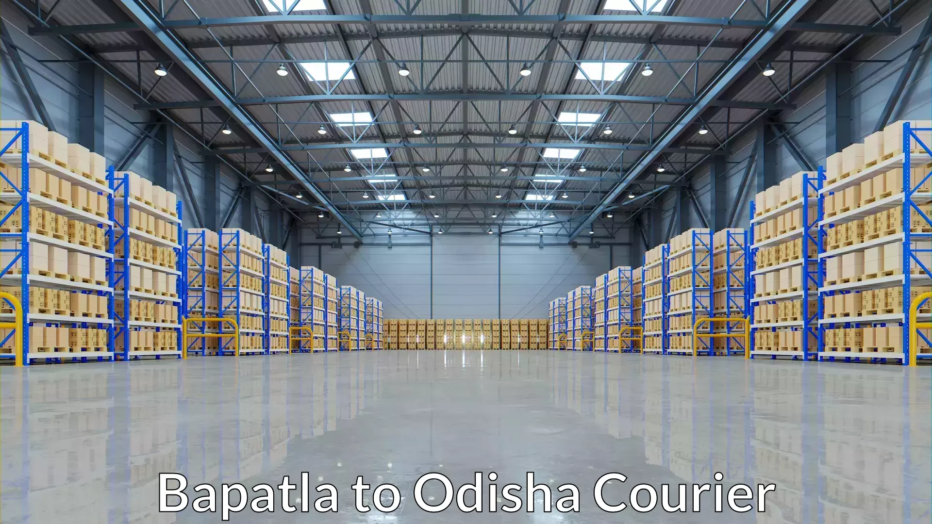 Short distance baggage courier Bapatla to Phulbani