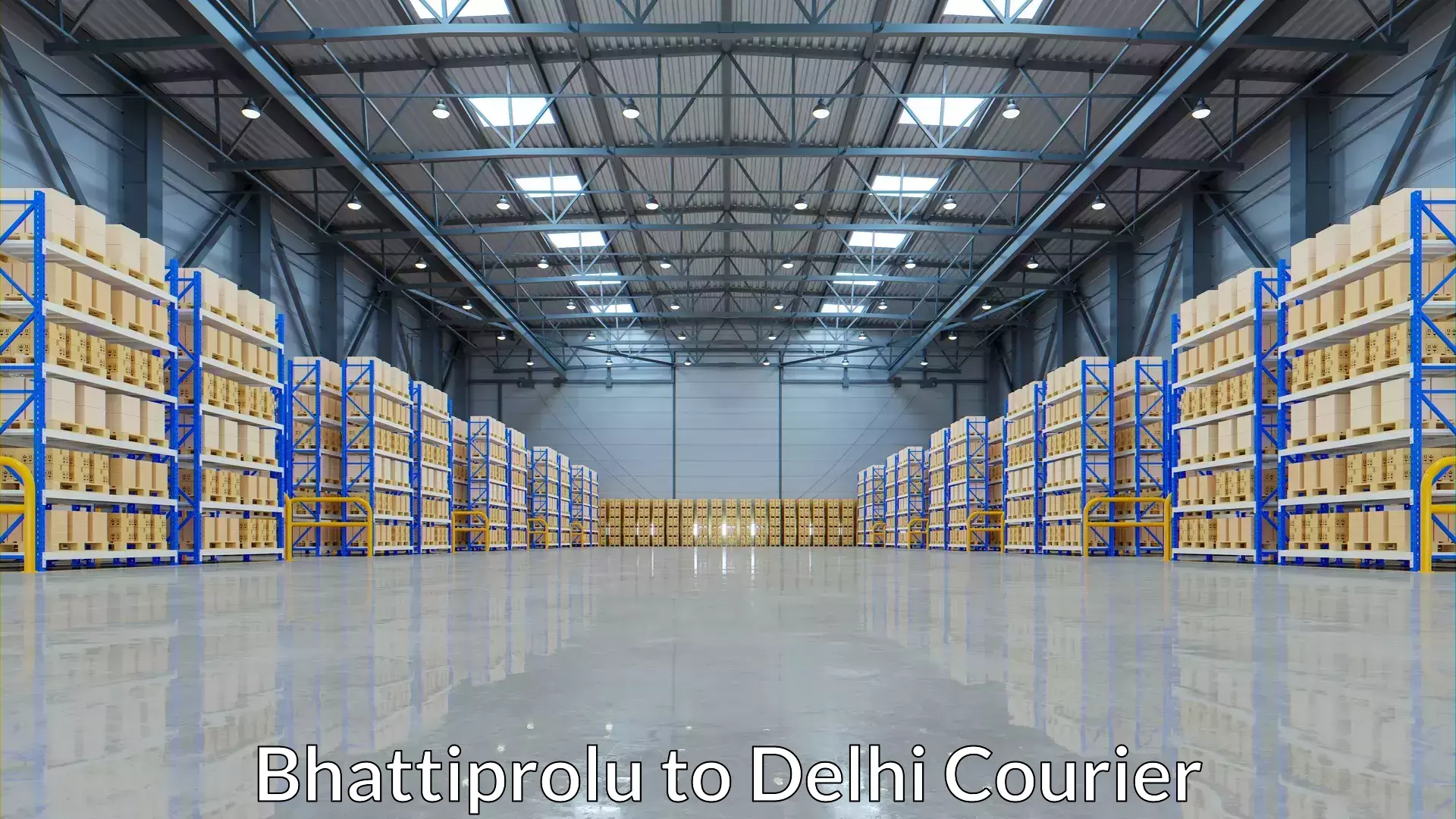 Baggage courier logistics Bhattiprolu to Jamia Millia Islamia New Delhi