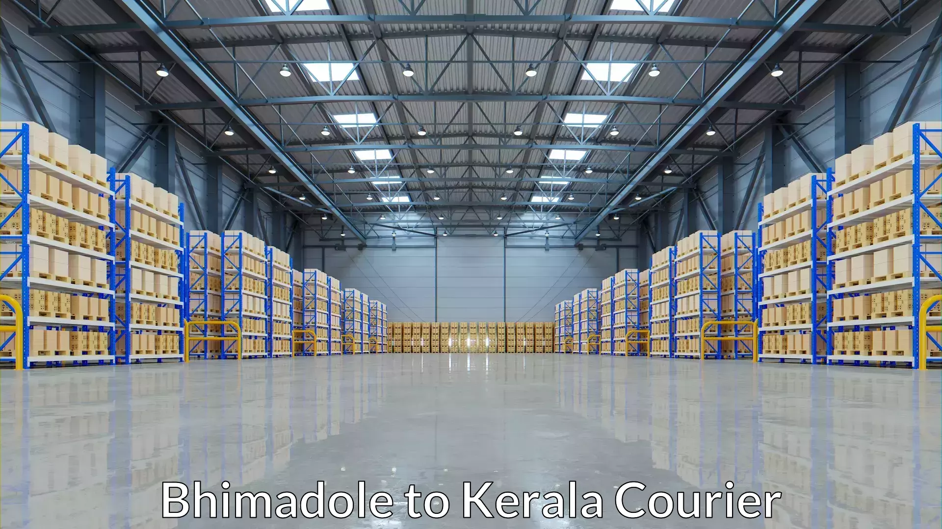 Baggage shipping experience Bhimadole to Kottayam