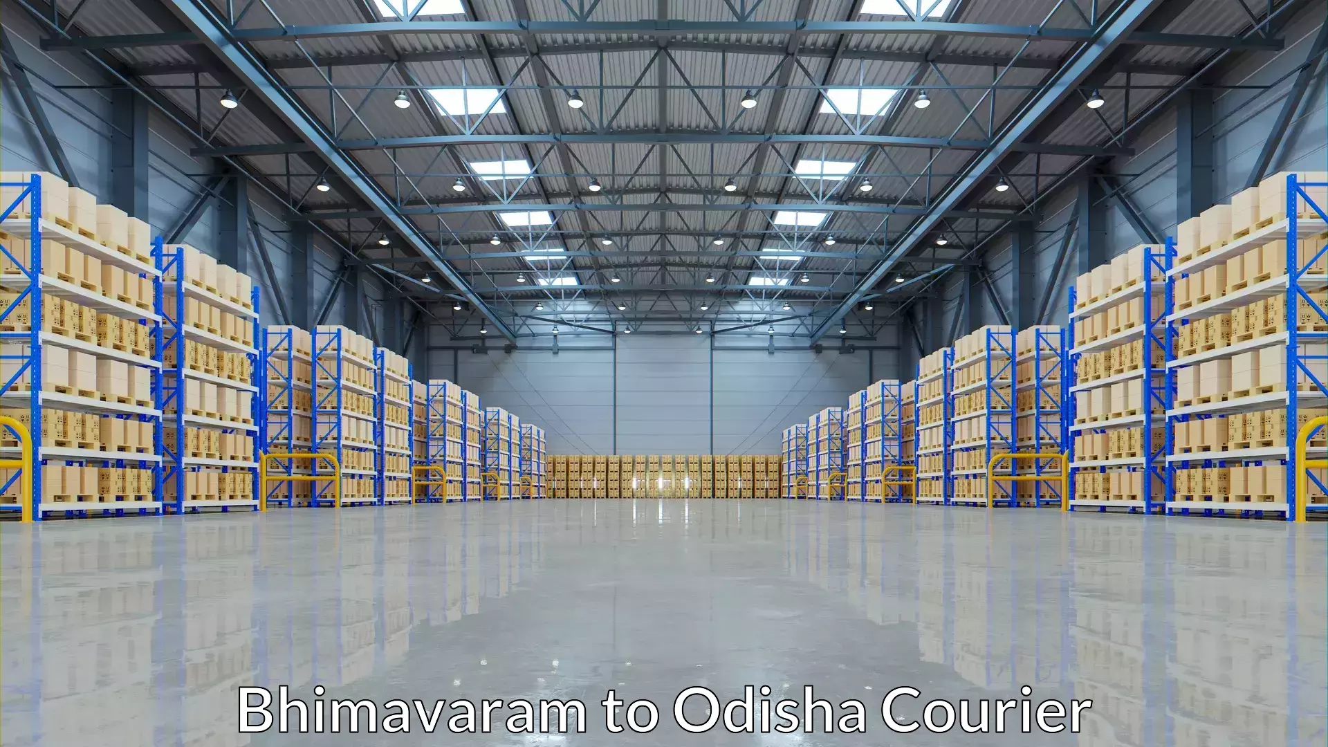 Baggage courier pricing Bhimavaram to Bissam Cuttack