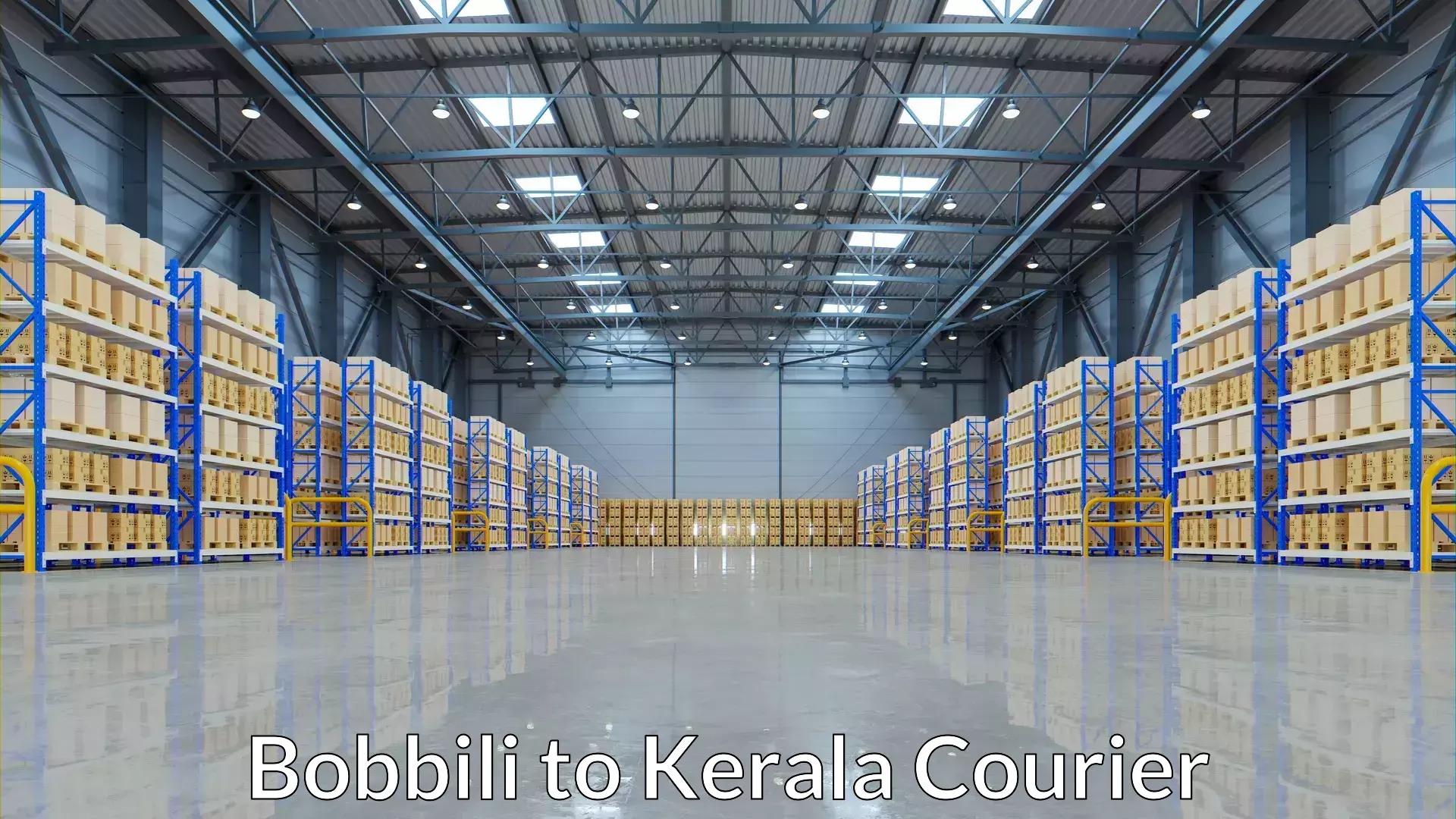 Comprehensive baggage courier Bobbili to Vaikom