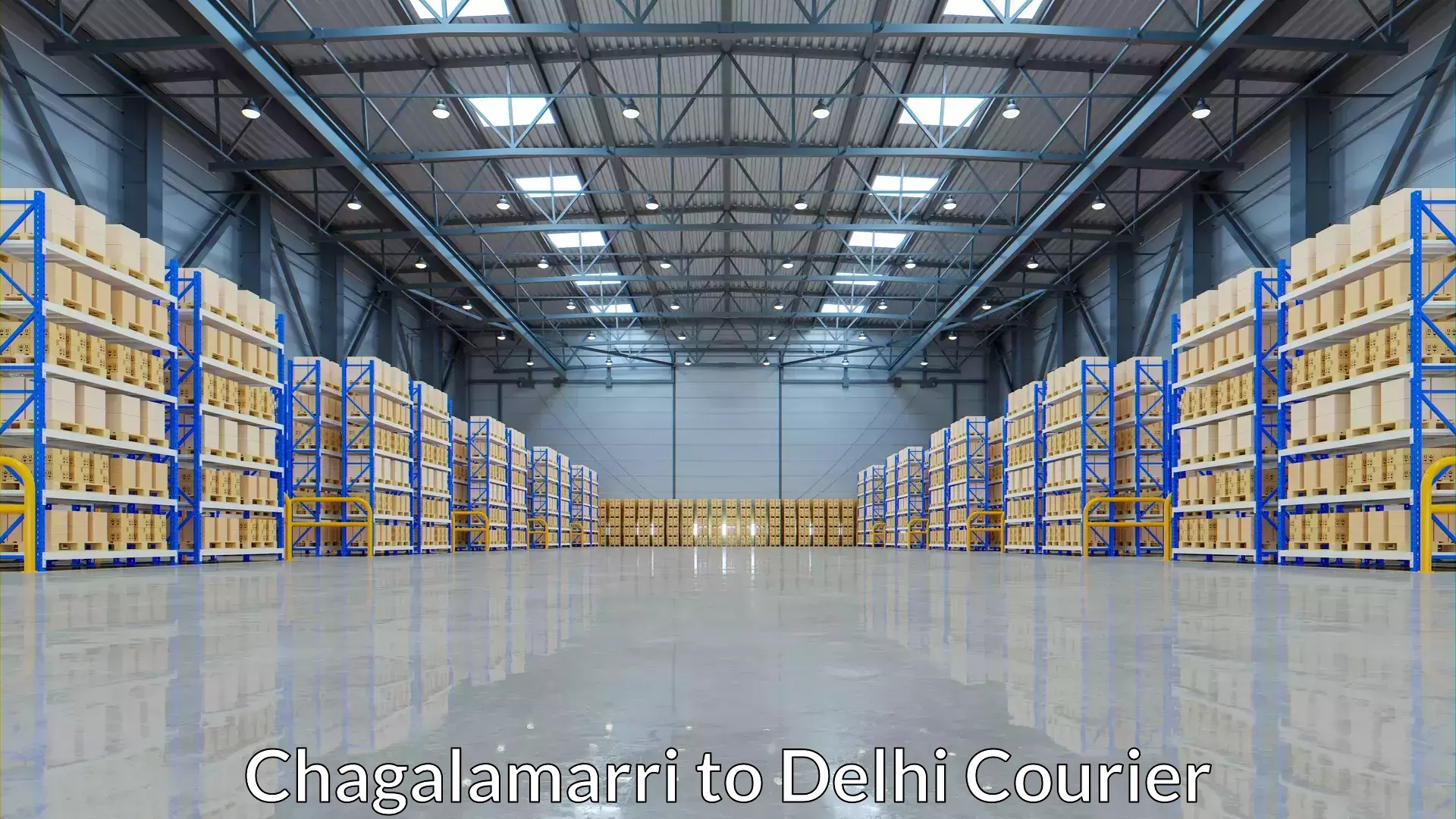 Luggage shipment logistics Chagalamarri to Jamia Millia Islamia New Delhi