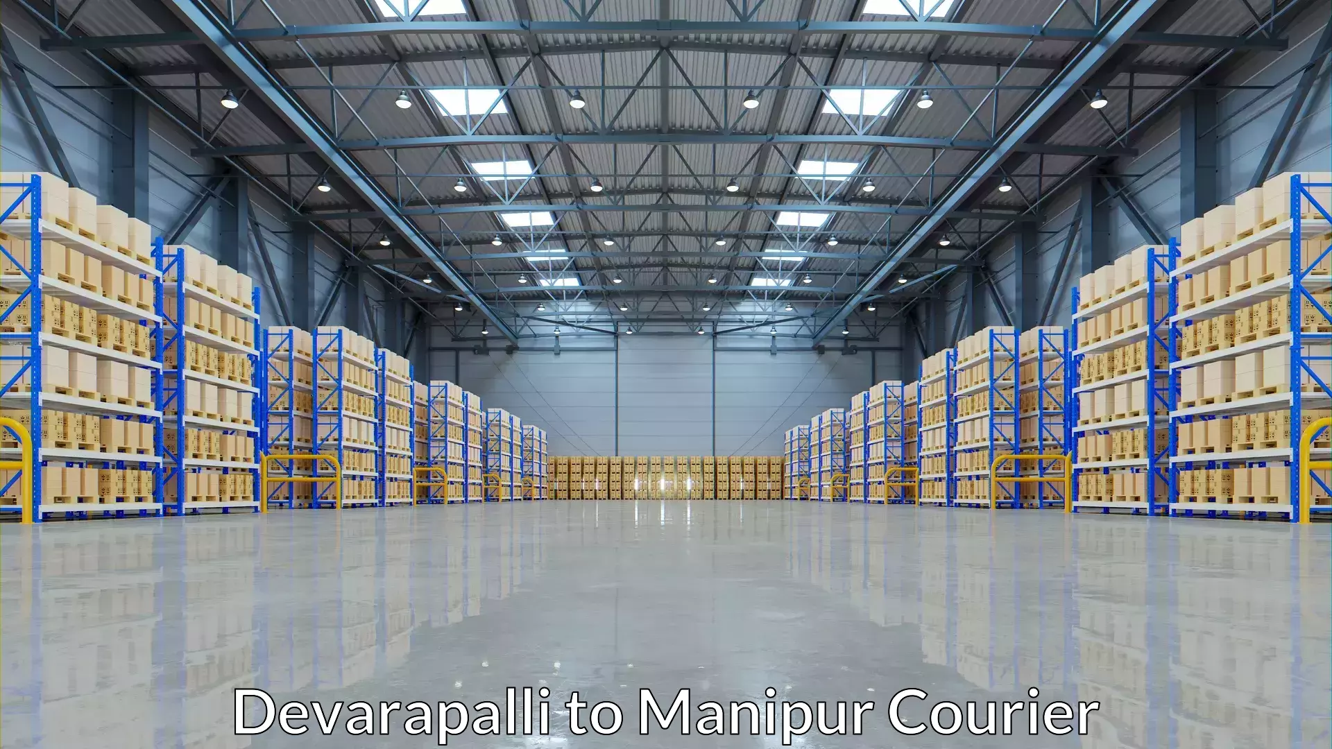 Baggage delivery planning Devarapalli to Manipur