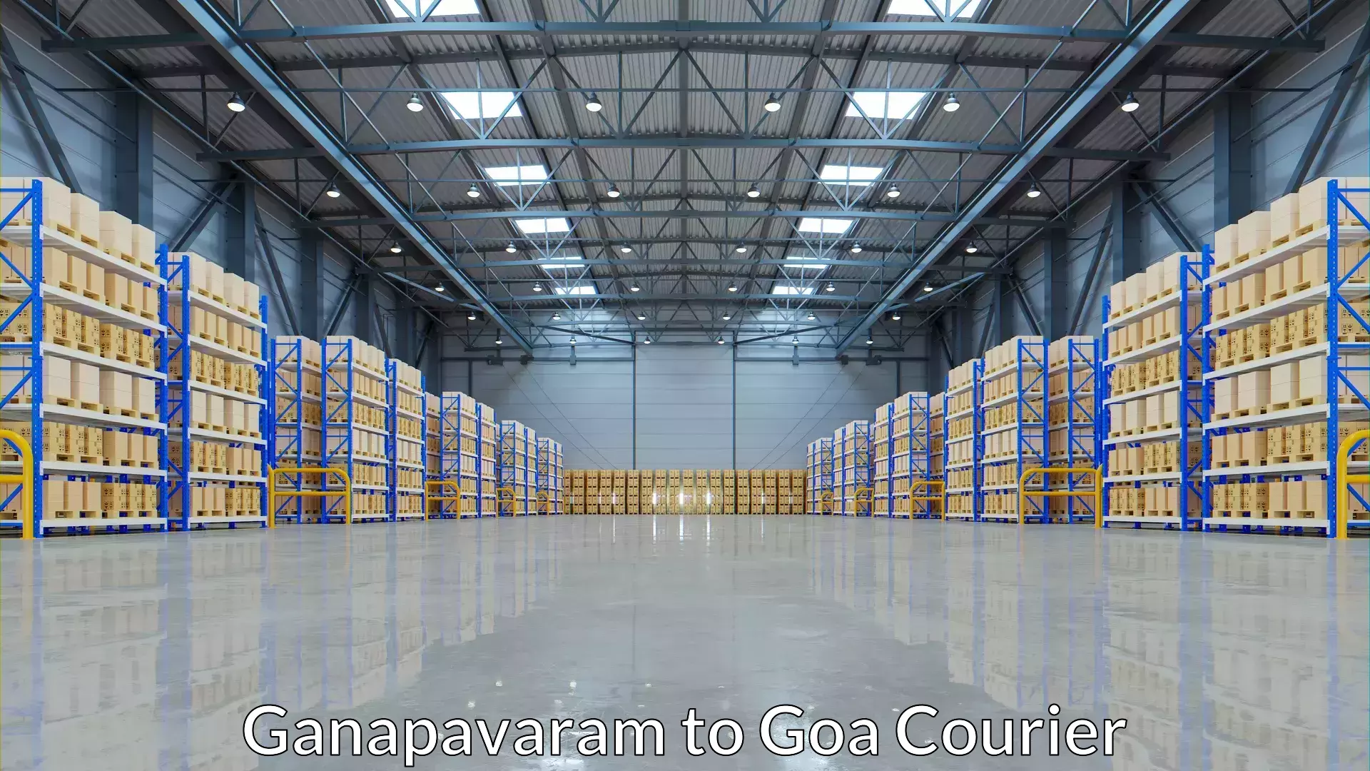 Luggage transport company Ganapavaram to Goa University