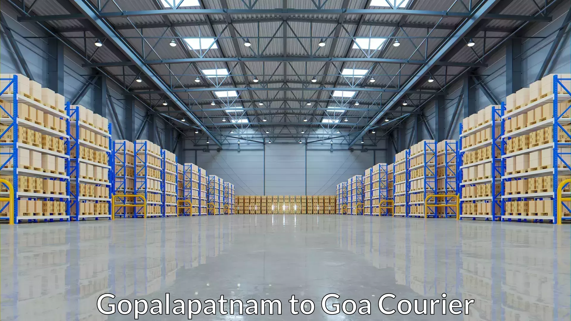 Luggage shipment logistics in Gopalapatnam to Goa