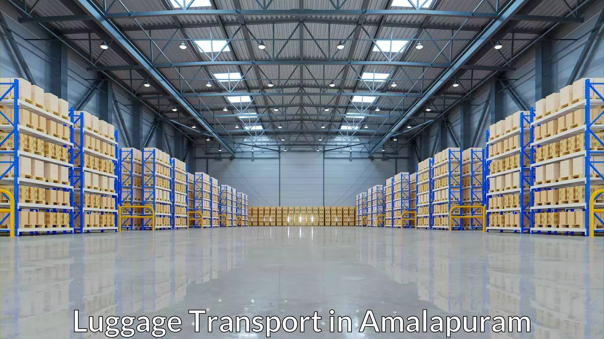 Online luggage shipping booking in Amalapuram