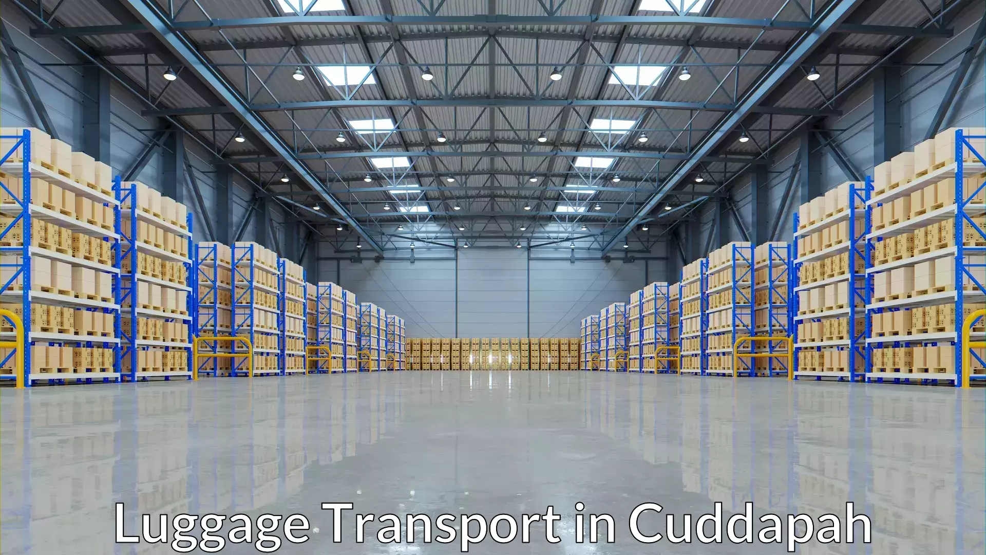 Efficient baggage transport in Cuddapah