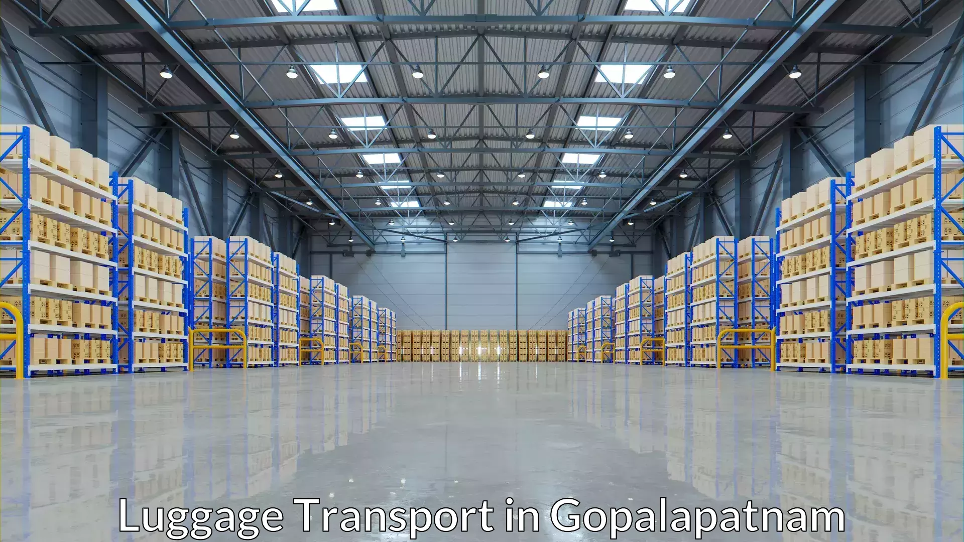 Immediate baggage courier in Gopalapatnam