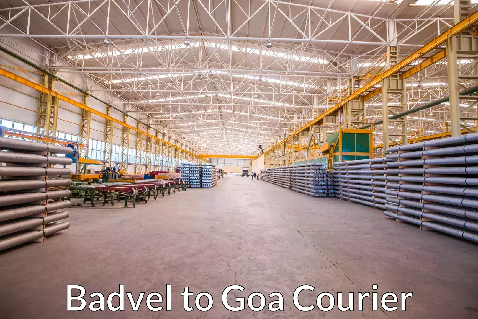 Versatile luggage courier Badvel to Goa