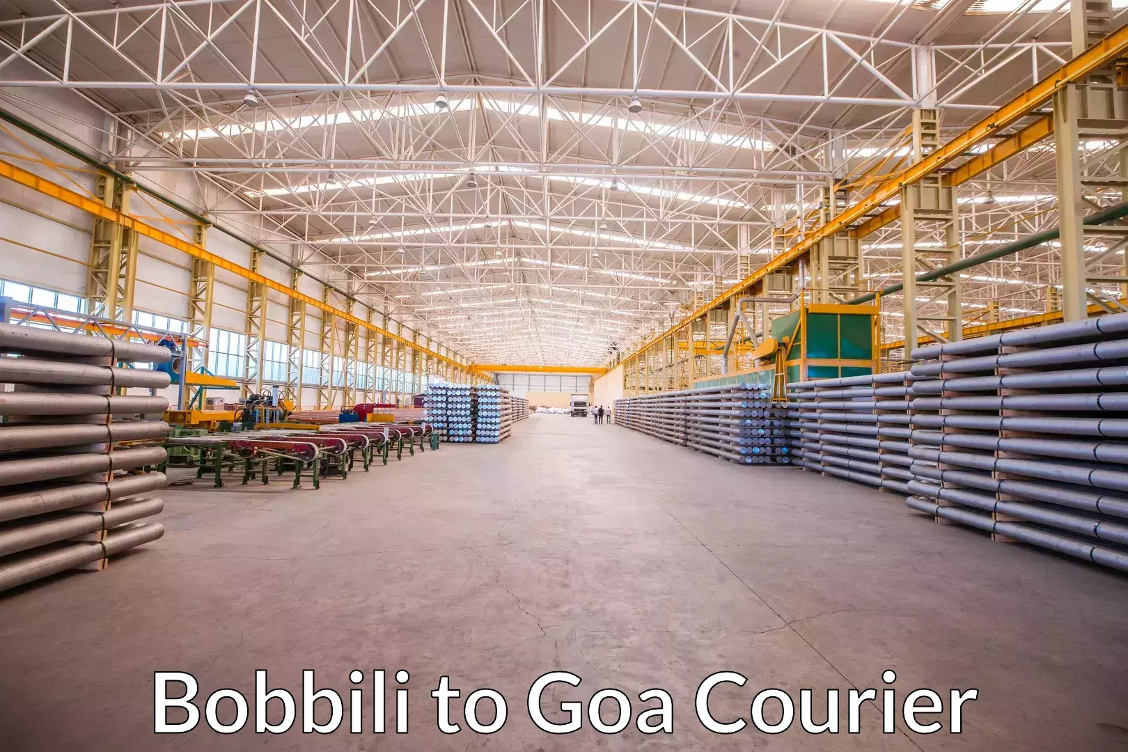 Personal baggage courier Bobbili to NIT Goa