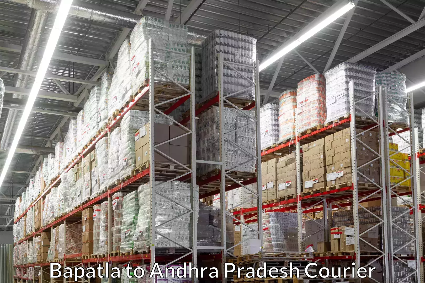 Luggage shipment processing in Bapatla to Srungavarapukota SKota