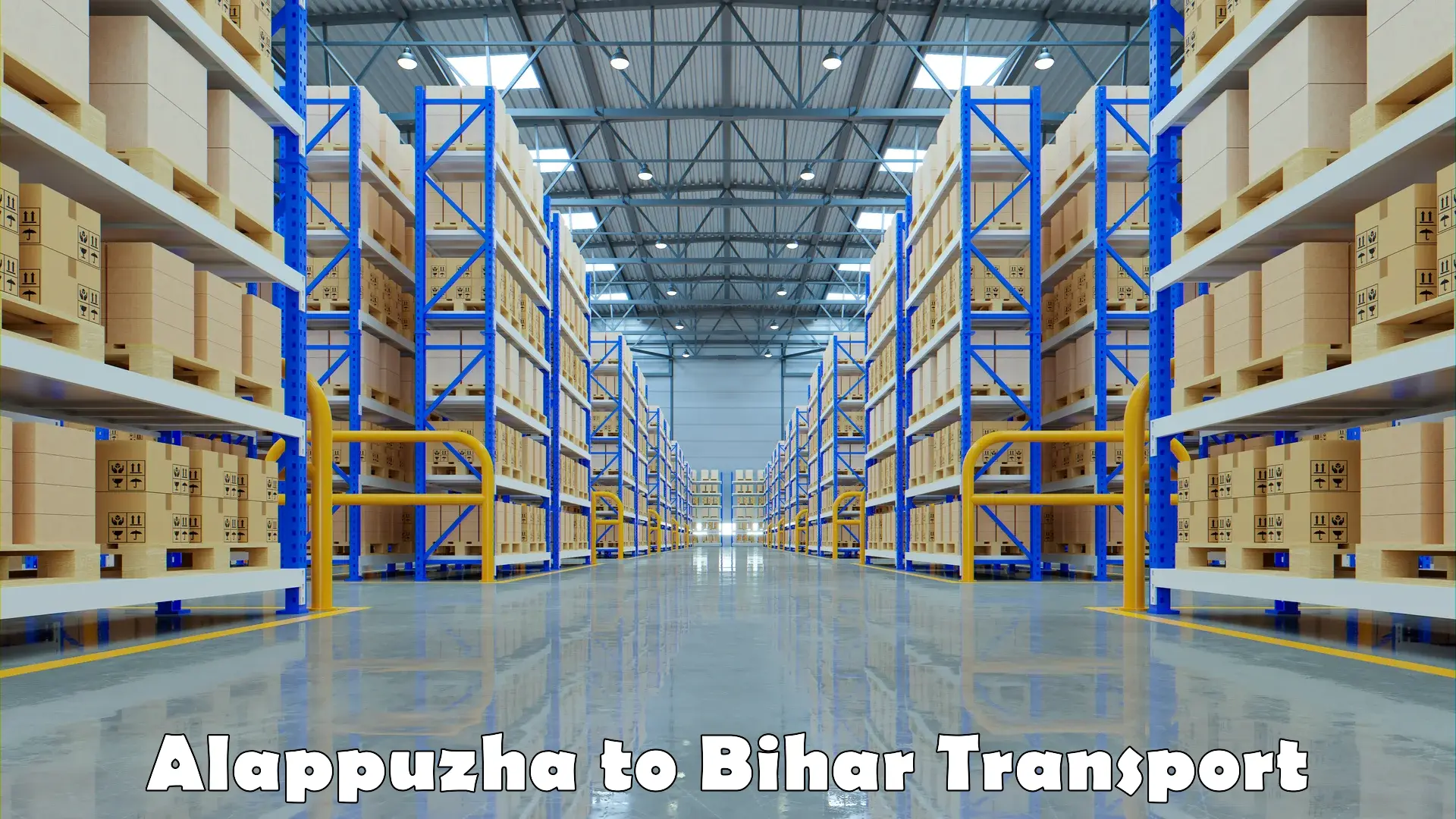 Commercial transport service Alappuzha to Bihar