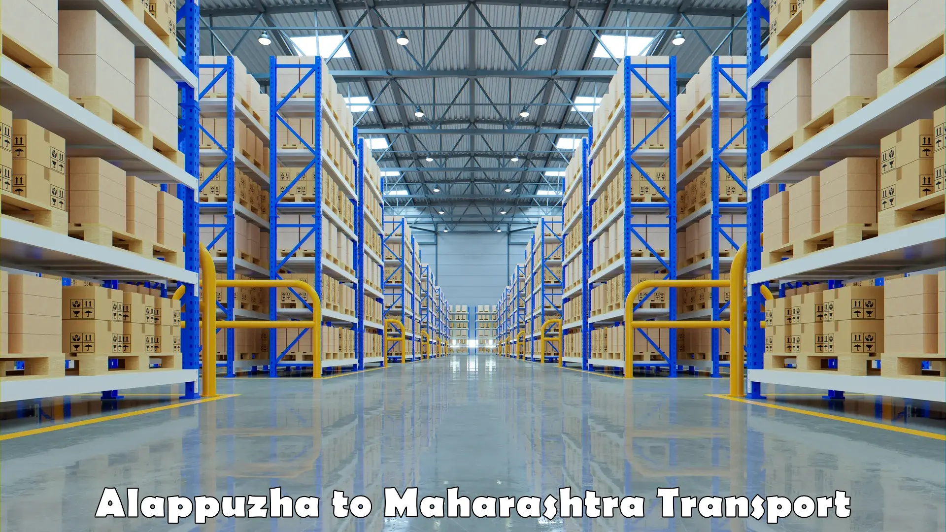 Furniture transport service Alappuzha to Maharashtra
