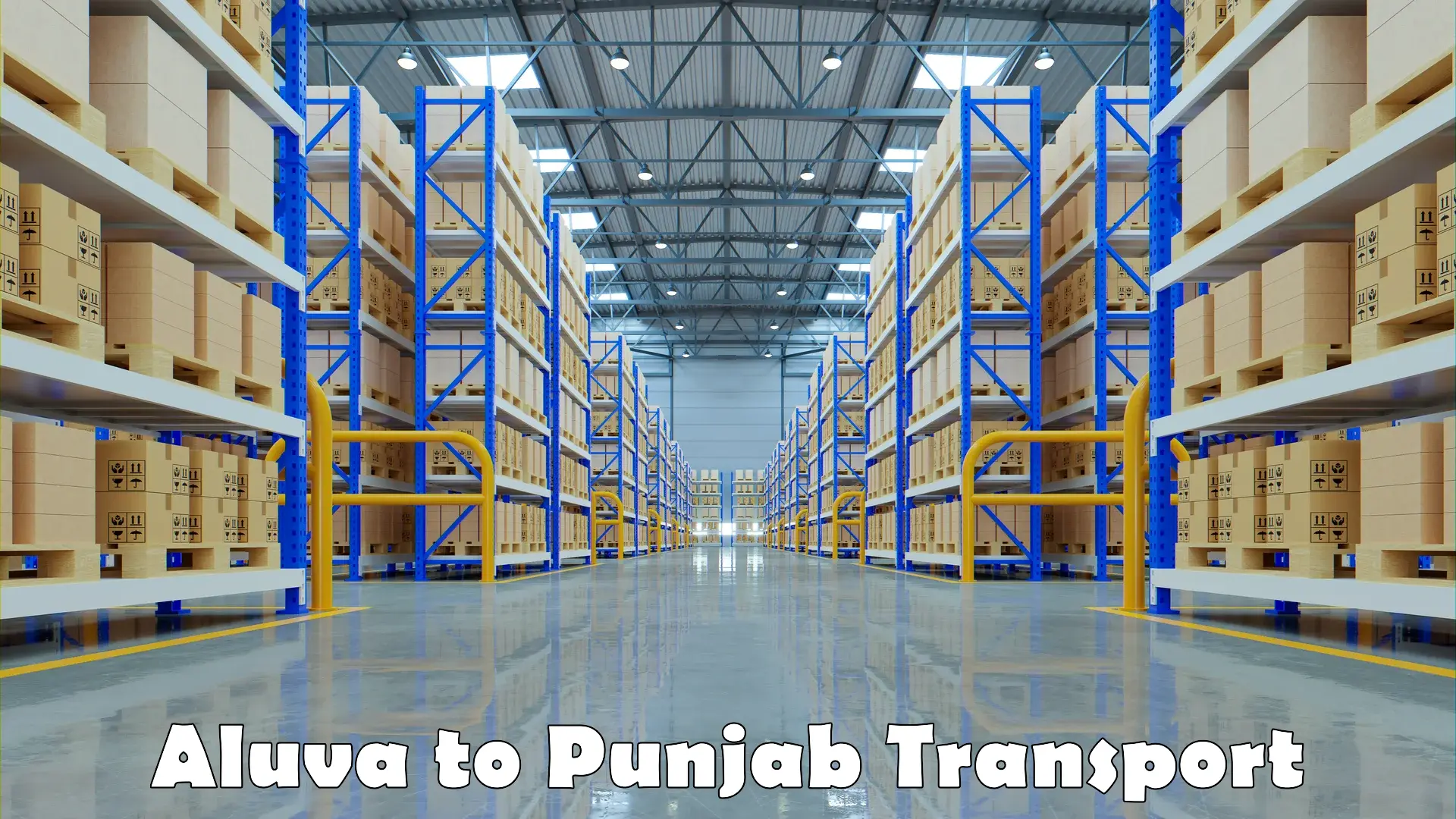 Road transport online services Aluva to Punjab