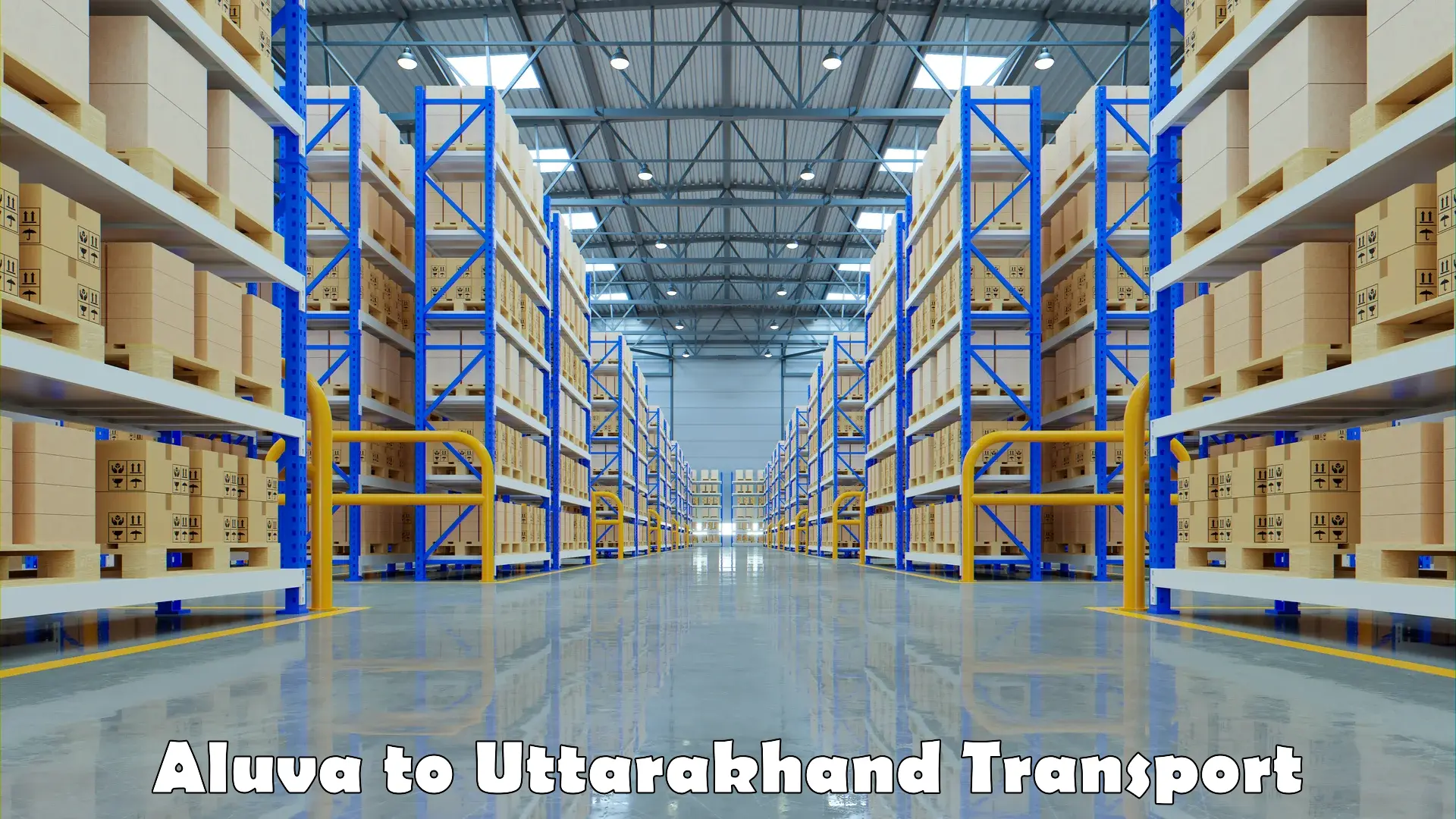 Cargo transportation services Aluva to Uttarkashi