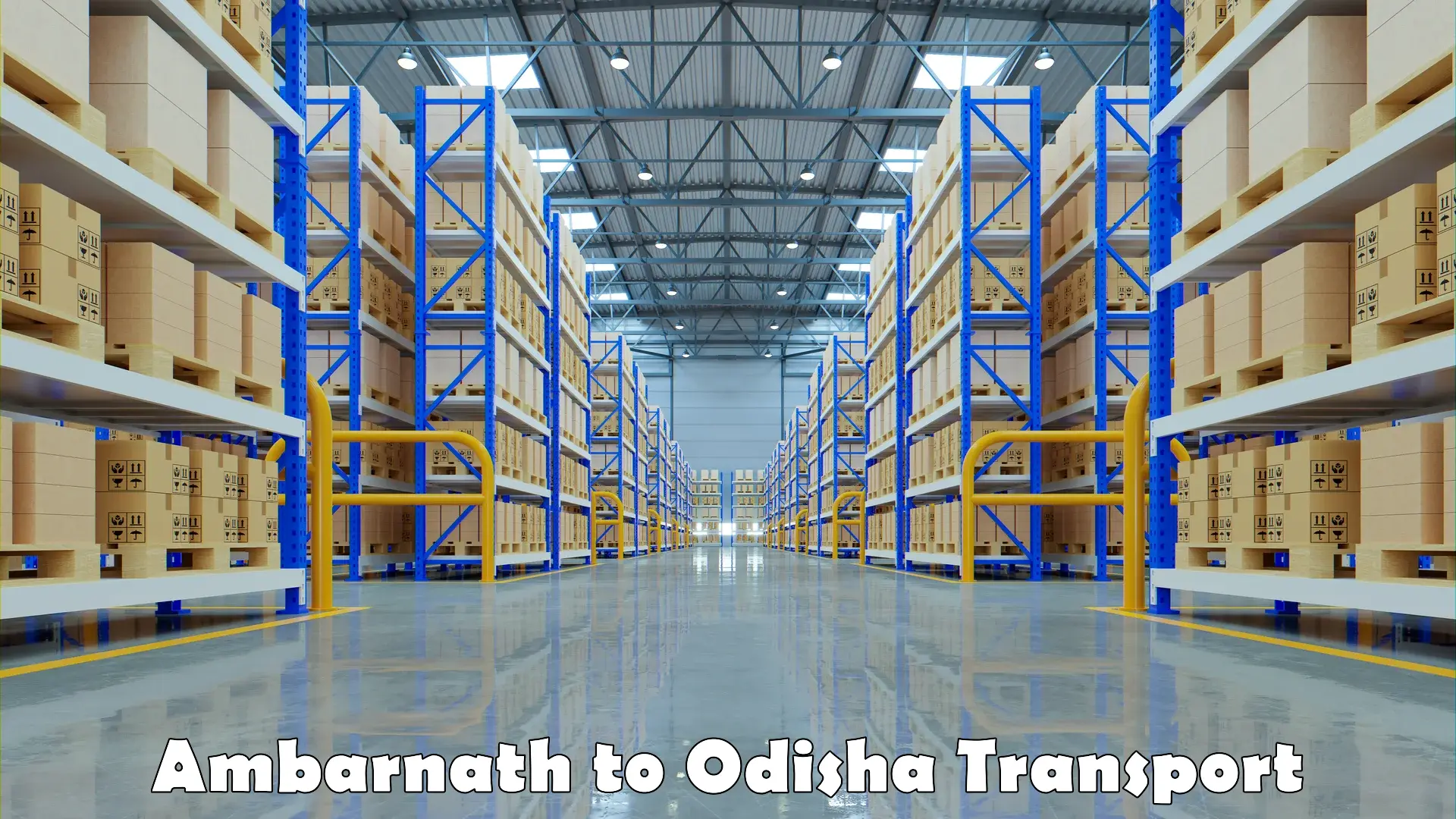 India truck logistics services Ambarnath to Sohela