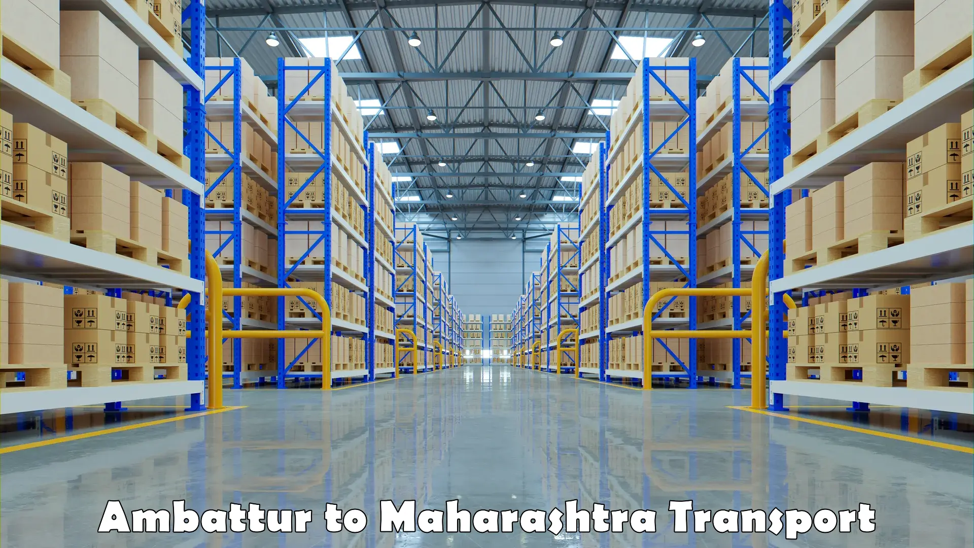 Nearby transport service Ambattur to Maharashtra