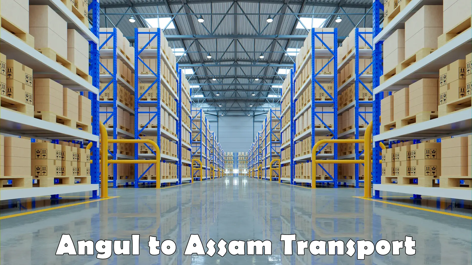 Material transport services Angul to Sivasagar