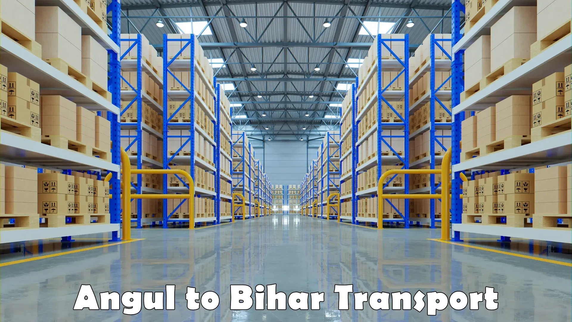 Road transport online services Angul to Raghunathpur Buxar