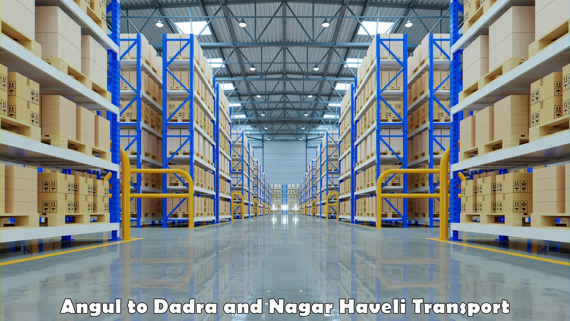 Road transport services Angul to Dadra and Nagar Haveli
