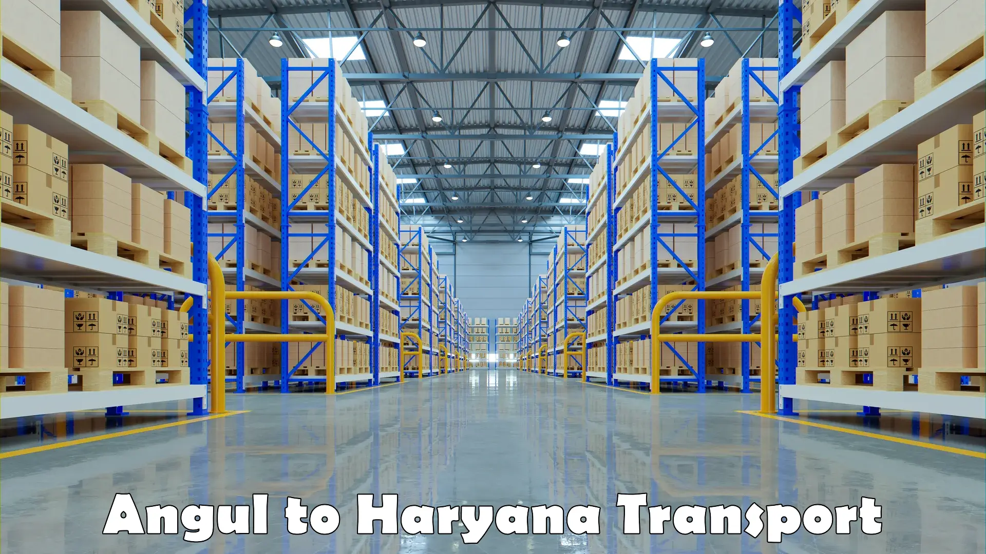 Goods delivery service Angul to Haryana