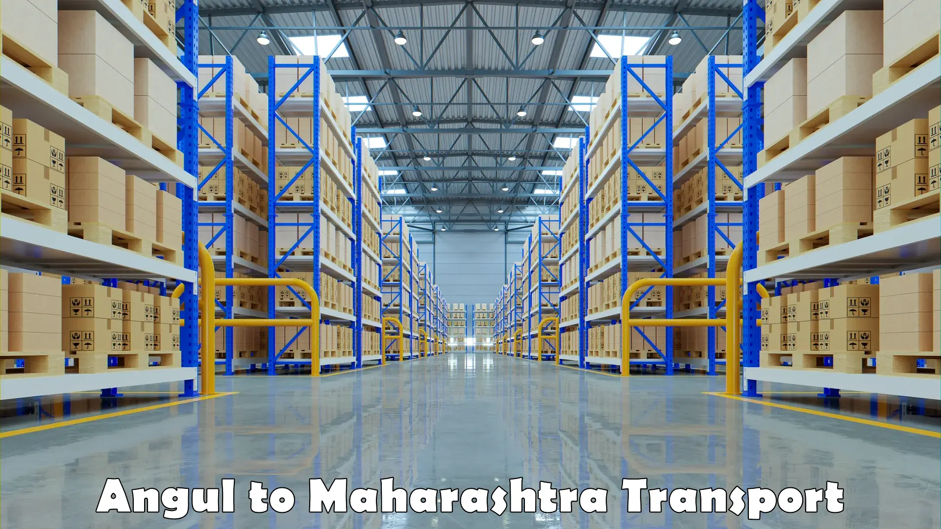 Cargo transportation services Angul to Maharashtra